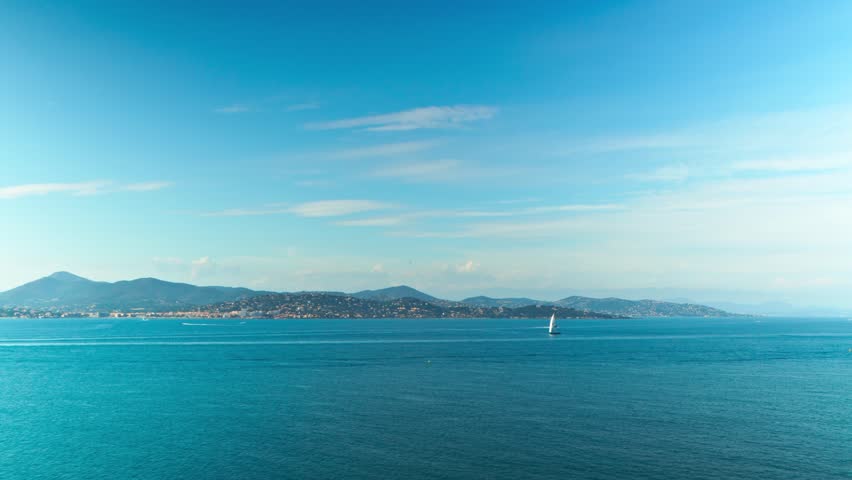 French Riviera, time-lapse