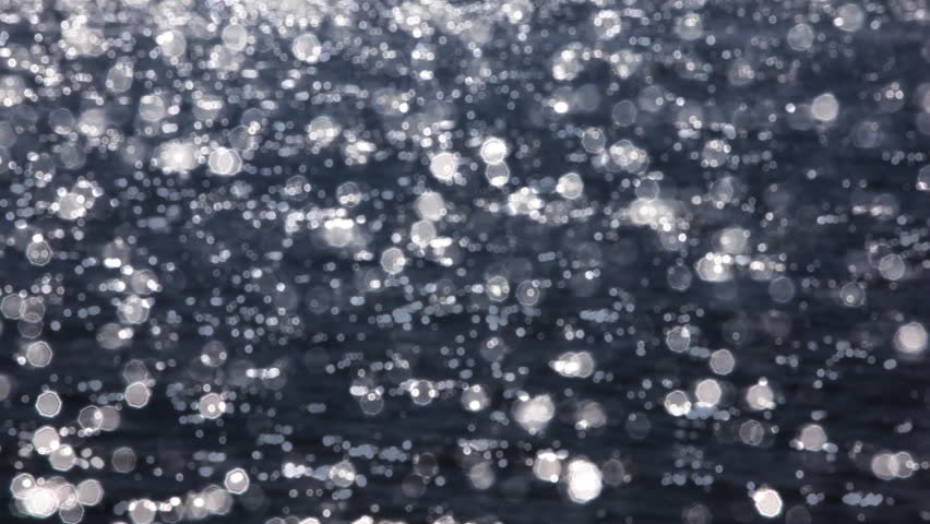 Blured glittering water surface / HD1080 / 29.97fps