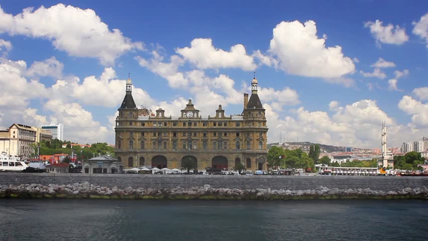 Haydarpasa Train Station in Istanbul, Turkey