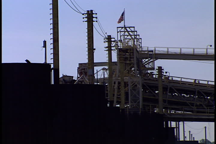 Cook Coal Terminal on the Ohio River in Metropolis, Illinois.