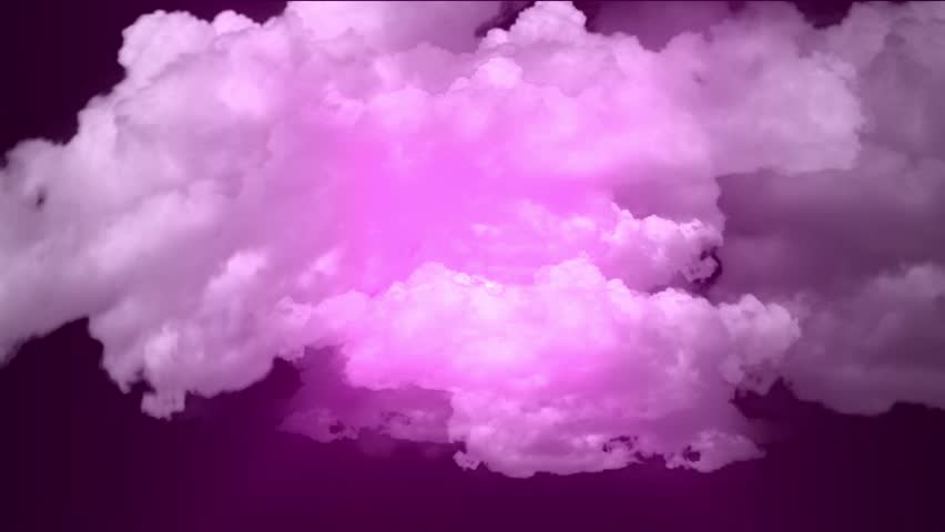 on cloud purple