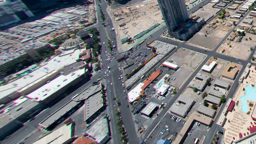 High Definition time lapse of the freeway taken from up on the stratosphere.