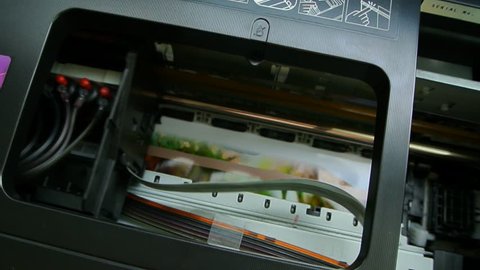 Inkjet printer prints the big picture