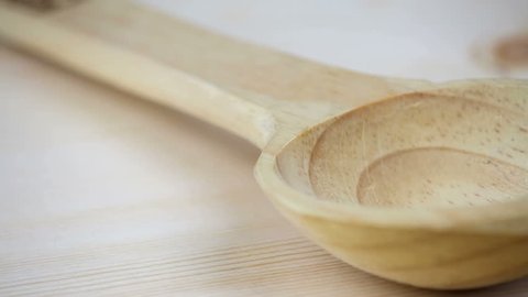Wooden spoon round