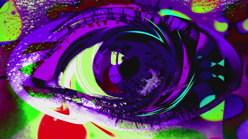 Psychedelic Eye - Abstract Background