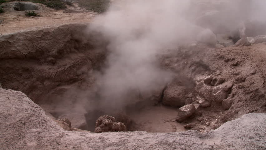 Yellowstone National Park Fountain Paint Pots