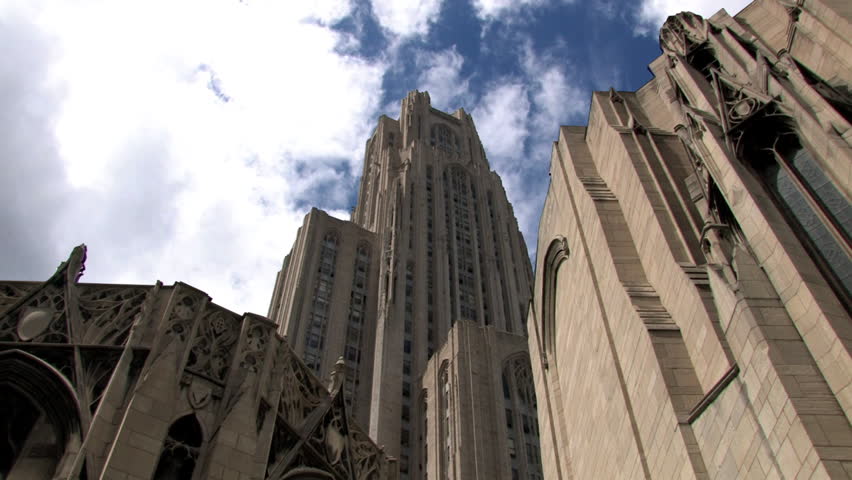 The Cathedral of Learning on Pitt's campus is a historic landmark; it's the