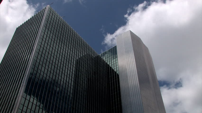 A tall office building in downtown Pittsburgh, Pennsylvania.