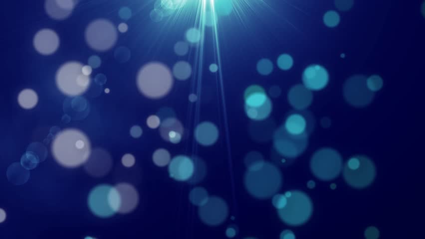 Loopable background blue glitter