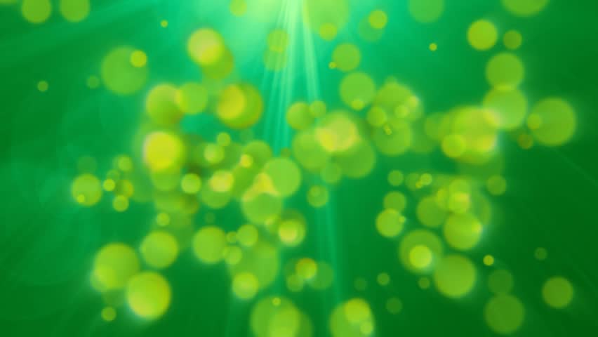Loopable background green glitter