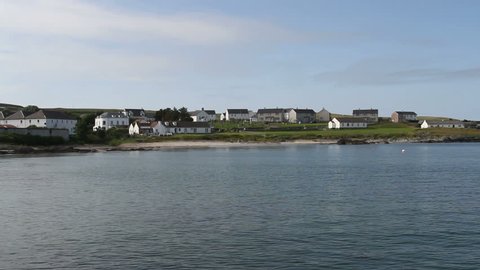 Port Charlotte waterfront Isle of Islay Scotland