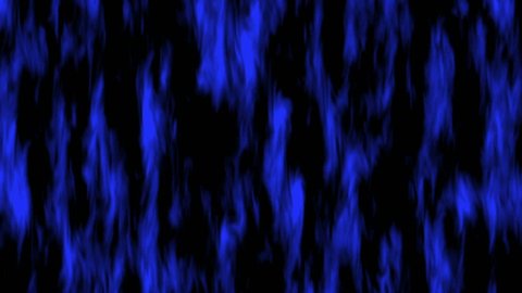 Fire background animation blue colour