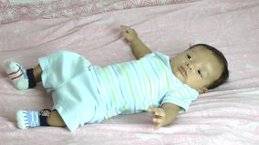 Two month old male hispanic baby 