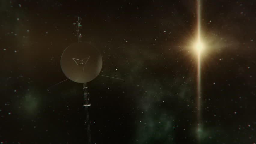 Voyager 1 leaving the solar system