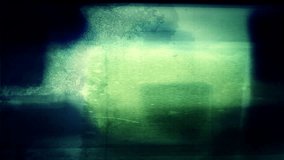 HD - Video Background 2074: Grunge and scratches on old film leader (Loop).