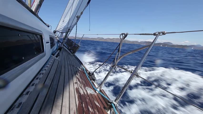 Yachting. Sailing. (HD)