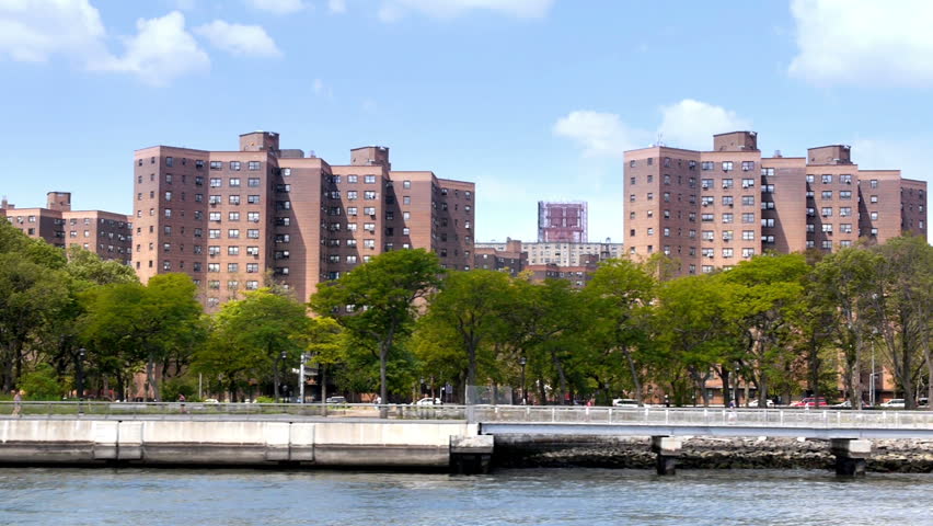 A group of housing buildings on Manhattan's east side.