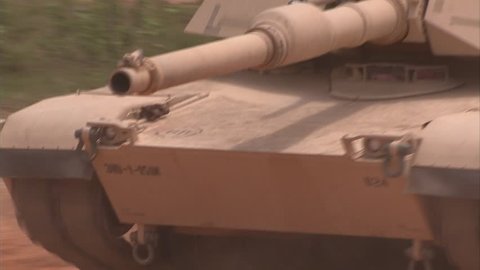 Military, Various tank driving shots