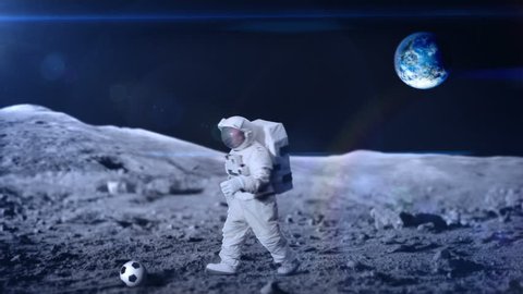 astronaut kicked