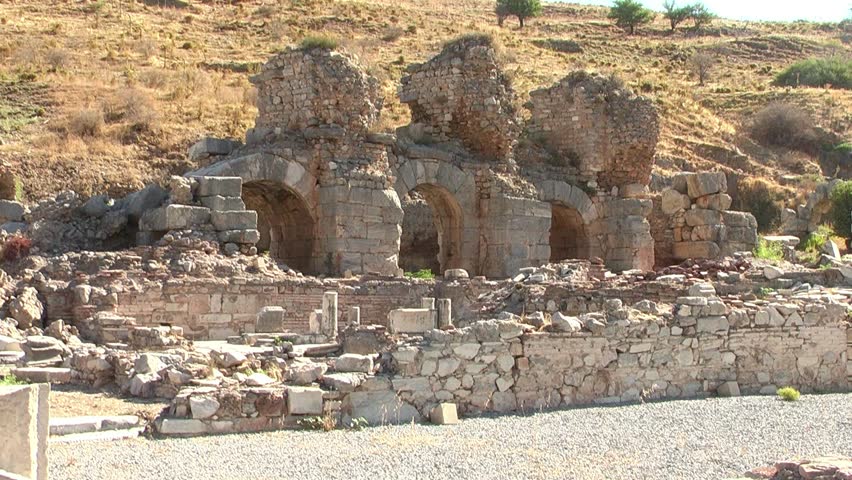 Agora - Ephesus (Efes) - ancient Greek city in present day Izmir, Turkey