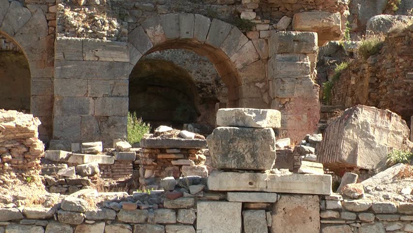 Agora Hamam (Bath) - Ephesus (Efes) - ancient Greek city in present day Izmir,