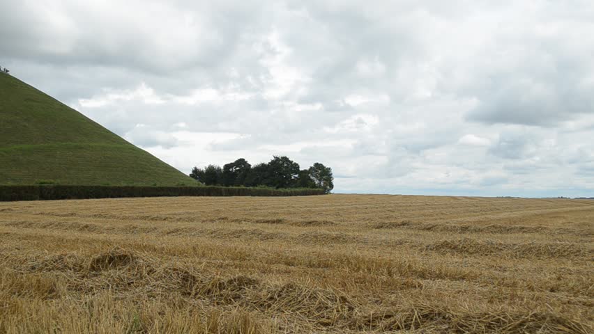 The Lions Mound at Waterloo battlefield