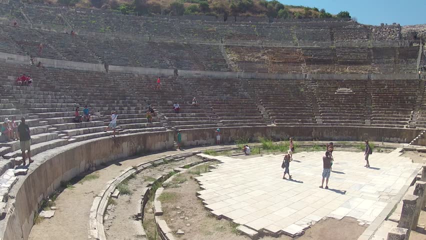 Anfi Theatre of Ephesus (Efes) - ancient Greek city in present day Izmir, Turkey