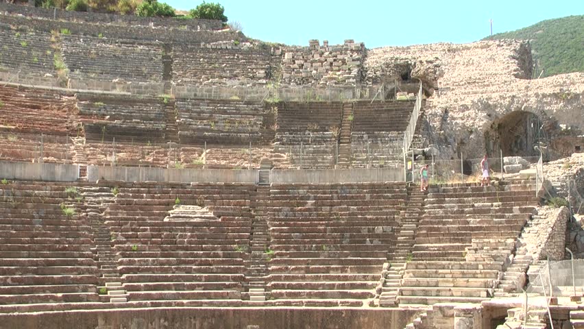Anfi Theatre of Ephesus (Efes) - ancient Greek city in present day Izmir, Turkey
