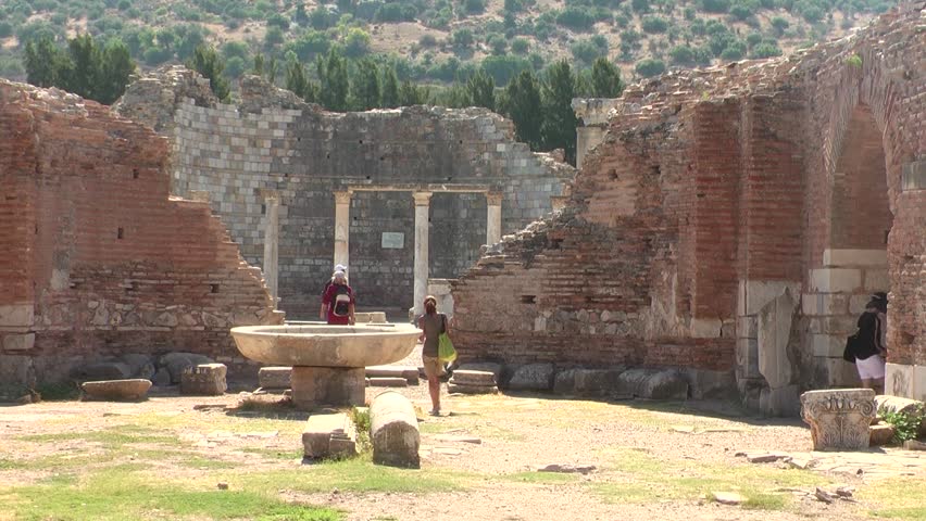 Maria Church in Ephesus (Efes) - ancient Greek city in present day Izmir, Turkey