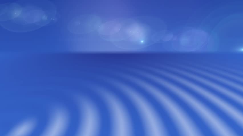 Blue Rippling Abstract Background