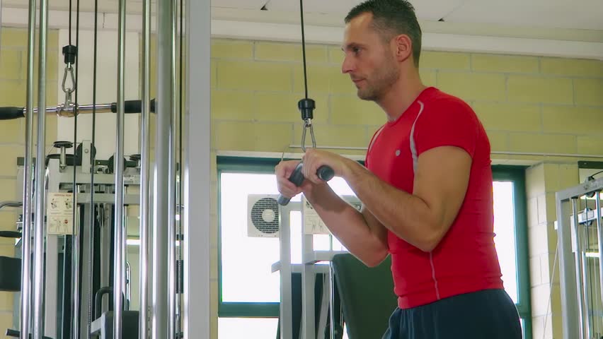 weight machine triceps workout 