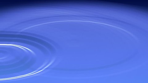 Blue Ripples Abstract Background
