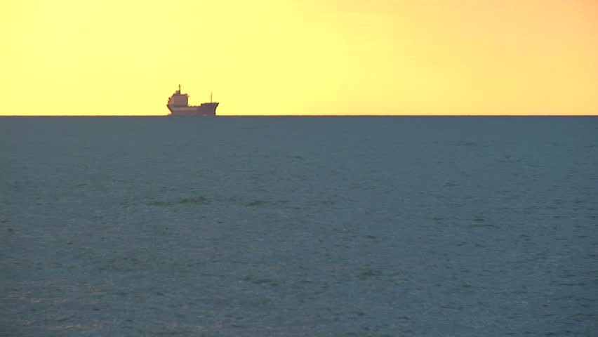 cargo ship in Black sea