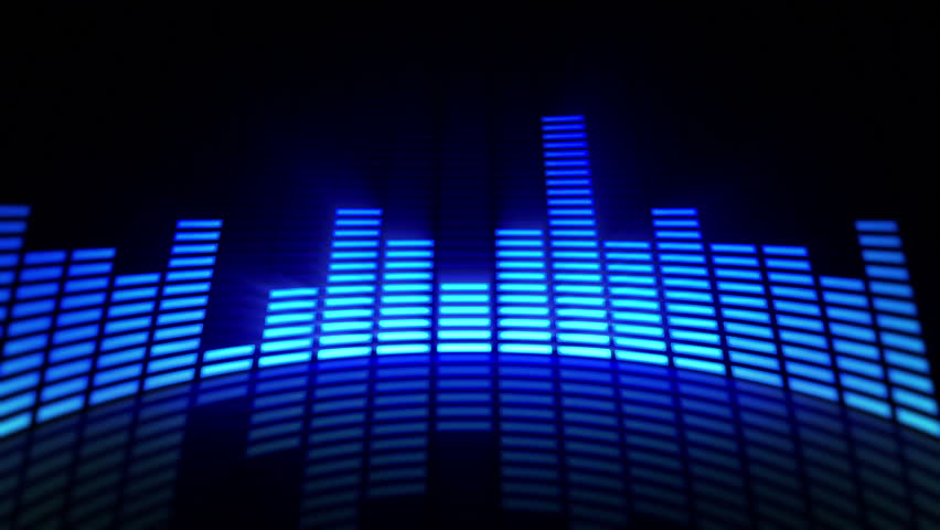 Audio Equalizer Background. Music Control : Video de stock (totalmente