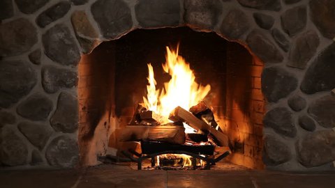 Fireplace วิดีโอสต็อก