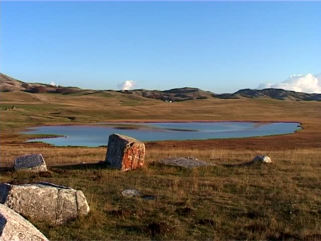 Lake on the mountain 