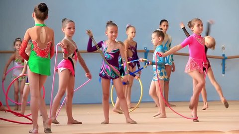 Kiev Ukraine June 9 2012 Young Stock Footage Video (100% Royalty-free