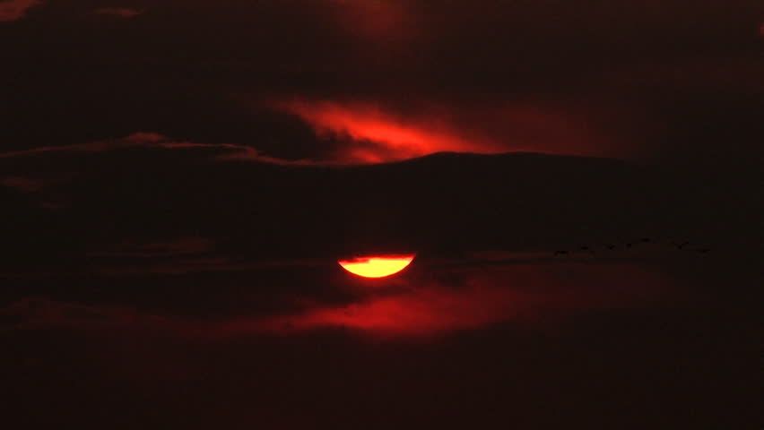 Sunset timelapse.