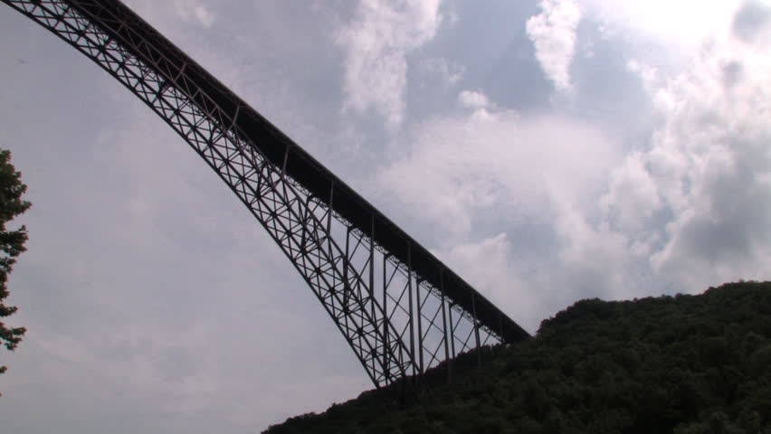 The New River Gorge Bridge.