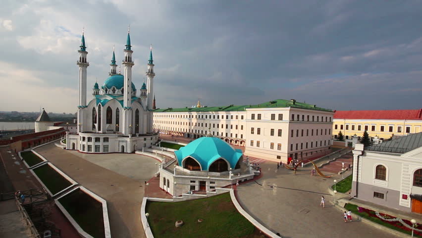 kul sharif mosque in kazan kremlin russia