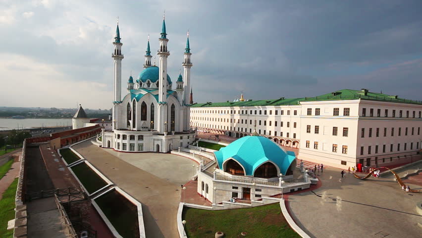 kul sharif mosque in kazan kremlin russia