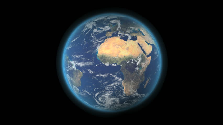 Earth Globe Rotating On A 库存影片视频 100 免版税 Shutterstock