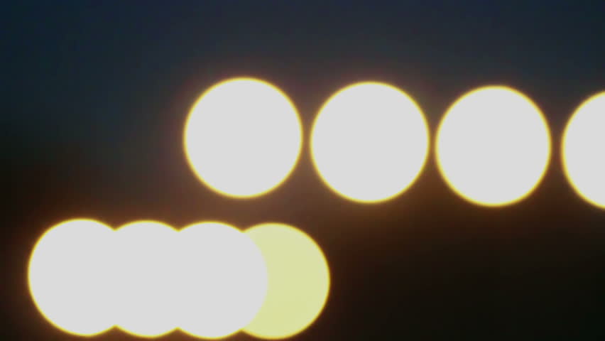 Abstract airport lights background