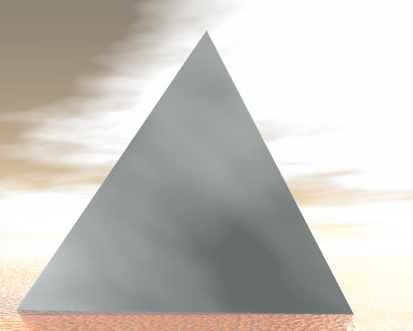 A mysterious pyramid