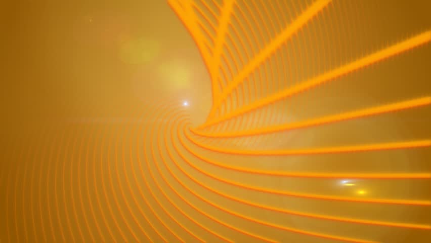 Orange Abstract Motion Background