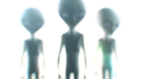 Aliens 3d animation
