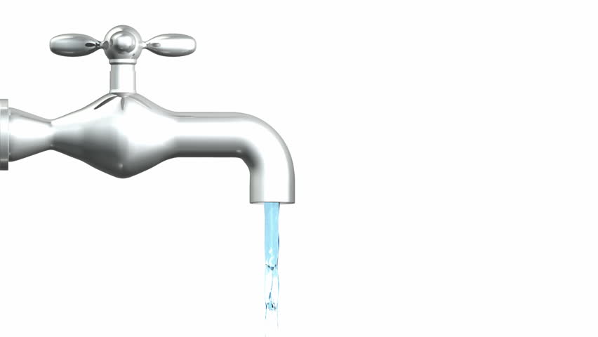 Кран с водой картинка для детей на прозрачном фоне
