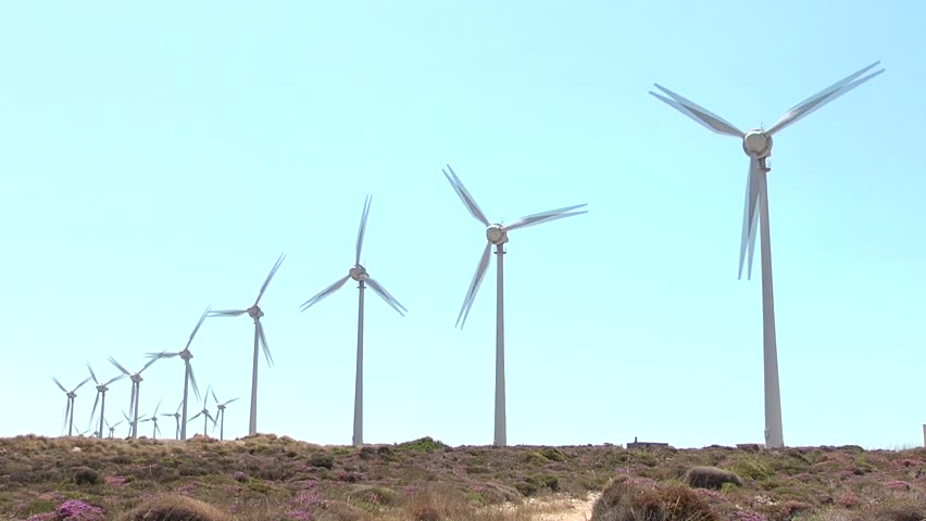 Wind Turbine in Bozcaada / Turkey