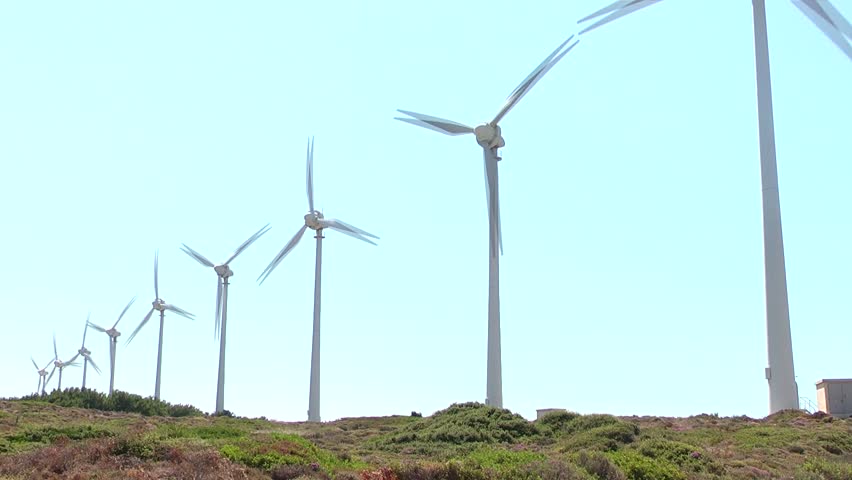 Wind Turbine in Bozcaada / Turkey