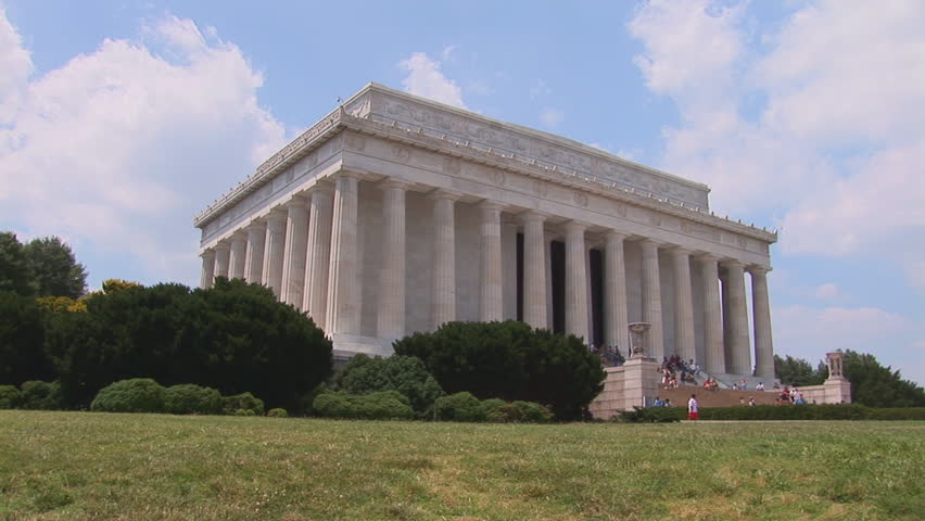 The Lincoln Memorial - left side